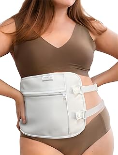 Castor Oil Pack Wrap for Liver Detox, Stomach, Constipation, Fibroids, Belly Button, Inflammation - Plus Size Compress, Cotton Flannel, Less Mess, Natural Remedies, Self Care Gift for Women Men