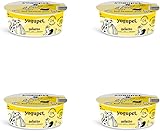 Yogupet Helado Perros y Gatos | Helado Yogur con Coco, Piña y Plátano | 4 Tarrinas de 110gr