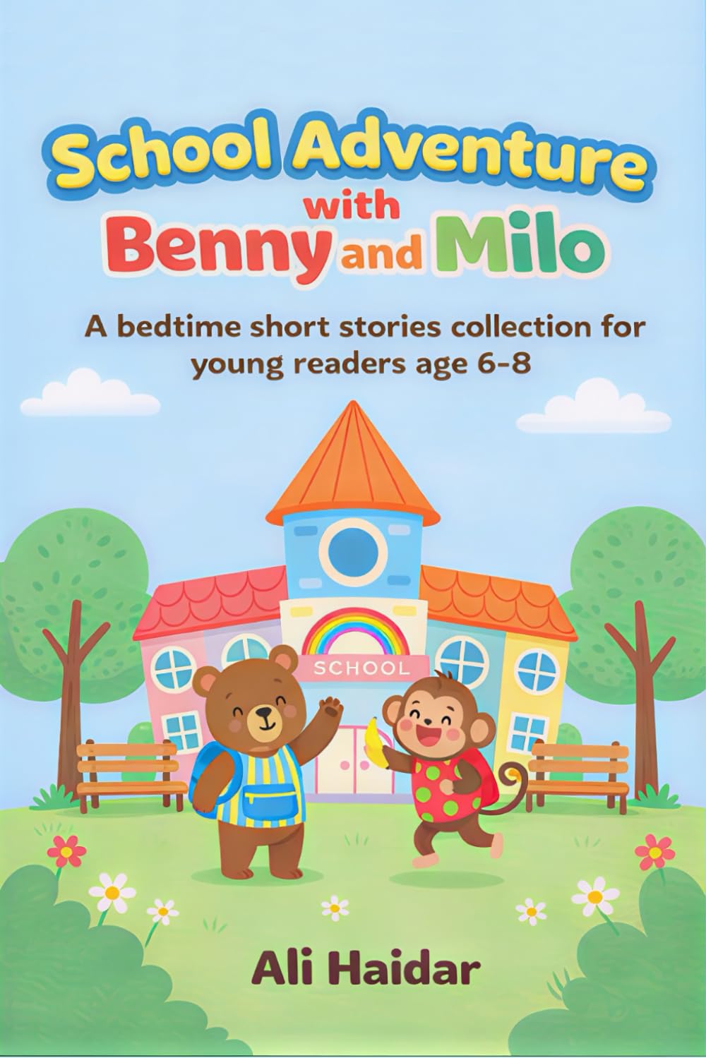 School Adventure with Benny and Milo: A bedtime short stories collection for young readers age 6-8: 1 (Animal Bedtime Stories for Kids: Cute Tales for Nighttime.)