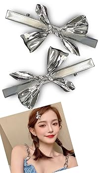 Amazon.co.jp: Edges42 ヘアクリップ シルバー 小さめ ヘアピン