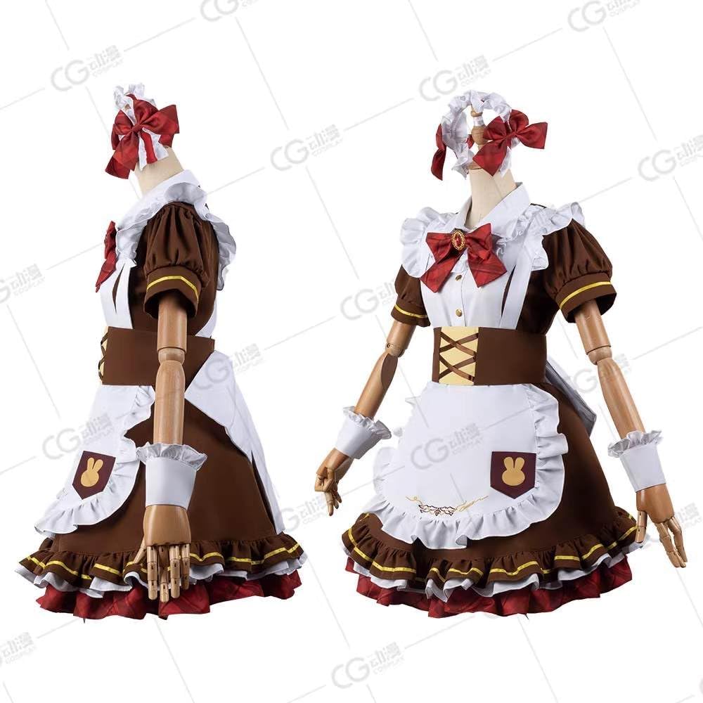 月ノ美兎　コスプレ Amazon.co.jp: [QMIQMI] バーチャルYouTuber VTuber 月ノ美兎 メイド