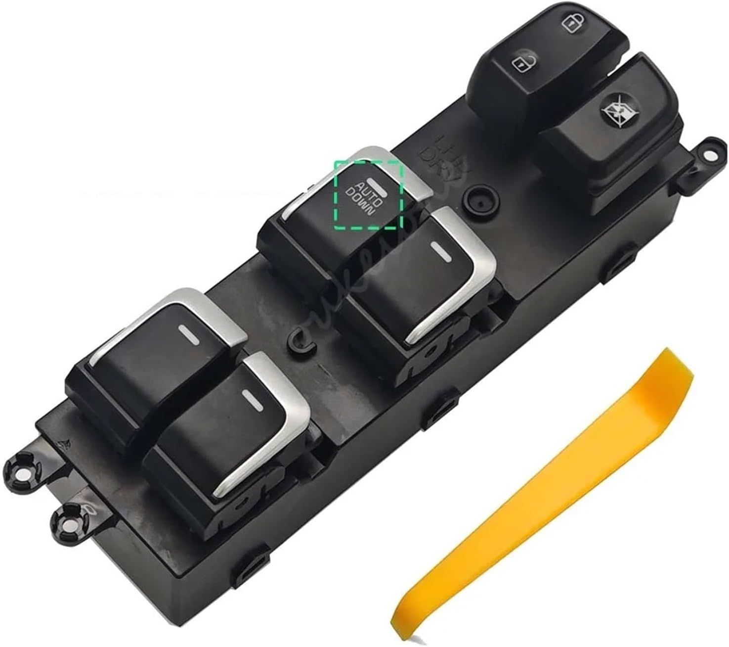 93570-B2100CA 93570-B2130CA Compatible with Kia Soul 2014-2019 Front Left Master Driver Side Window Door Power Switch With Electroplating(CQ1864-2 AUTO)