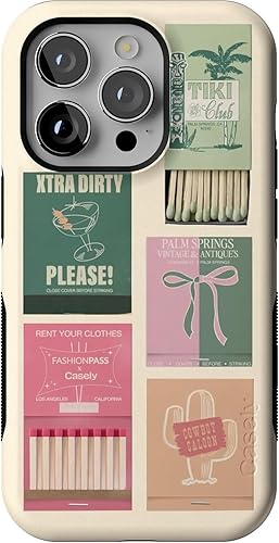 Miniatura 37 de Casely Funda para iPhone 14 Pro | Campo de flores | Floral pastel | Compatible con MagSafe | Diseño protector audaz