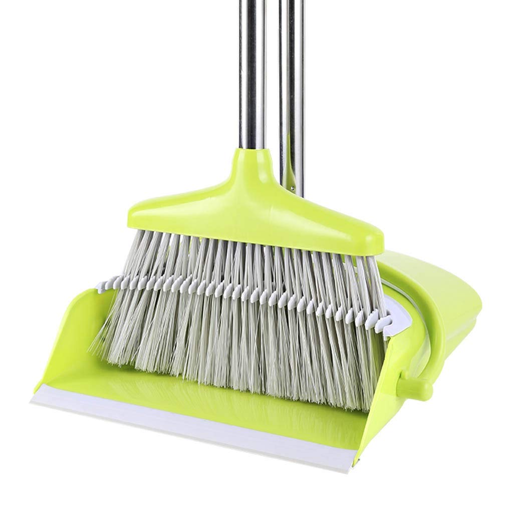 Ensemble de pelle à poussière vertical NLIAN autonettoyant avec peigne en dents de scie