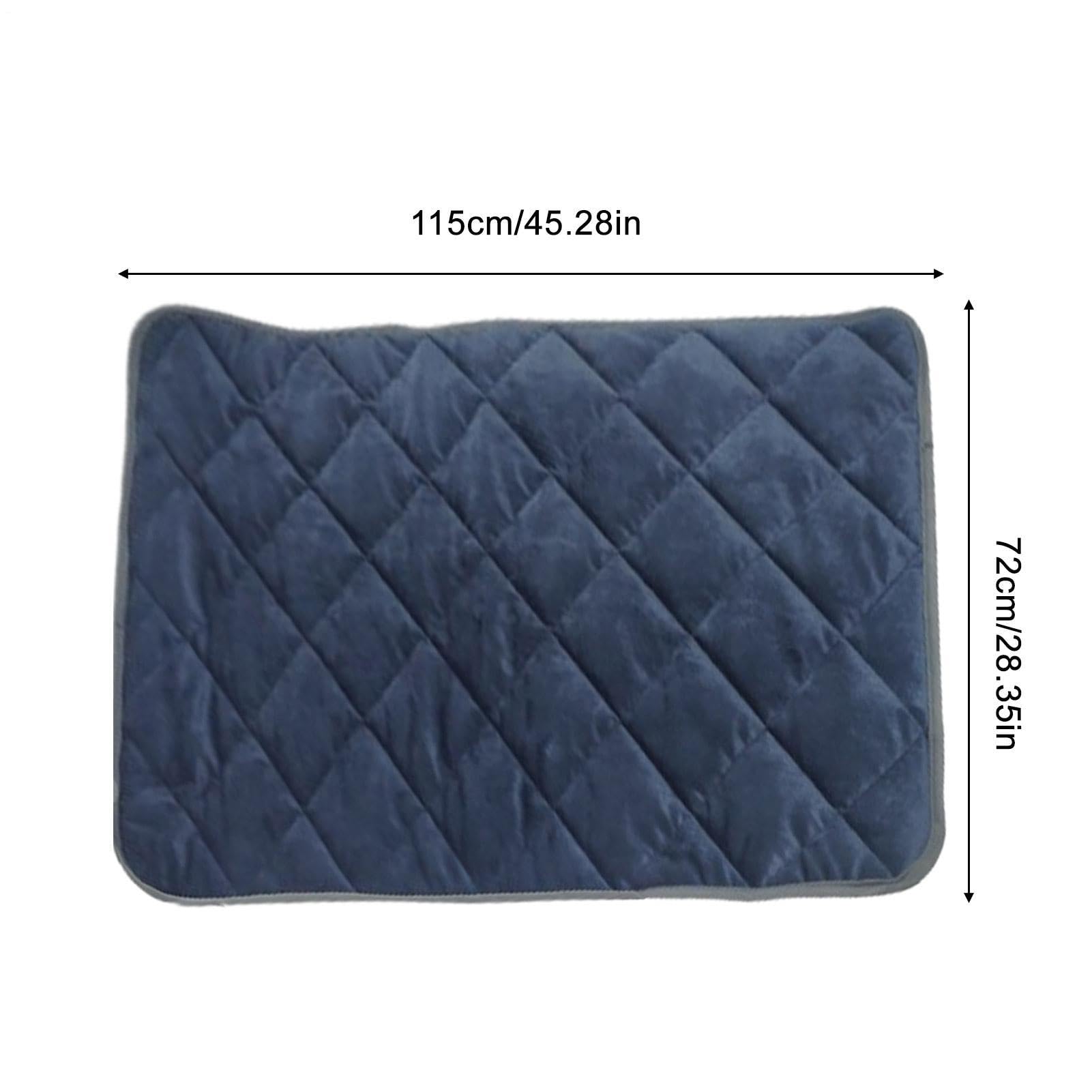 Tapis chauffant pour chat | Pas d'électricité nécessaire – Tapis auto-chauffant à 5 – Pour animaux domestiques, chiens, chats, chatons, intérieur et extérieur, maison, salon, hiver