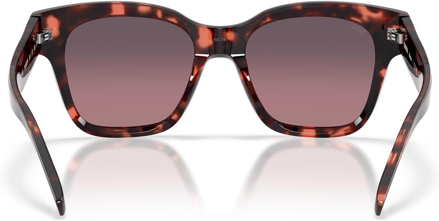 Costa Woman Sunglasses Black Frame, Rose Gradient Lenses, 54MM