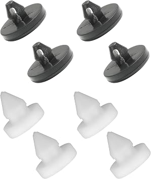 8PCS Brake Light Switch Stopper,Car Accessories Brake Switch Stopper,Automotive Clutch Pedal Stopper,Rubber Brake Pedal Stop Pad,Brake Pedal Stopper,Replace OEM 46505-SA5-000,90541-06036