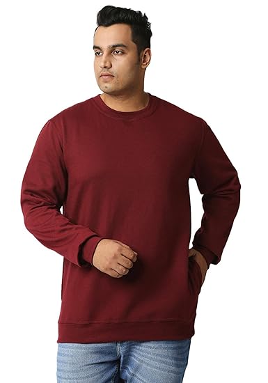 Fleece Plus Size Sweatshirt