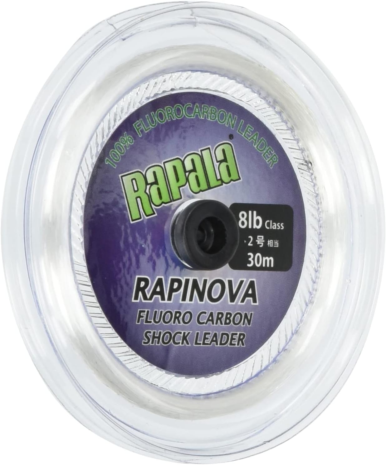 Rapala RFL30M Rapinova Shock Leader, Fluorocarbon 98.4 ft (30 m), Clear