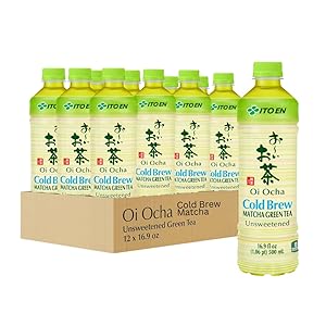 ITO EN Oi Ocha Matcha Green Tea Unsweetened, 16.9 Ounce