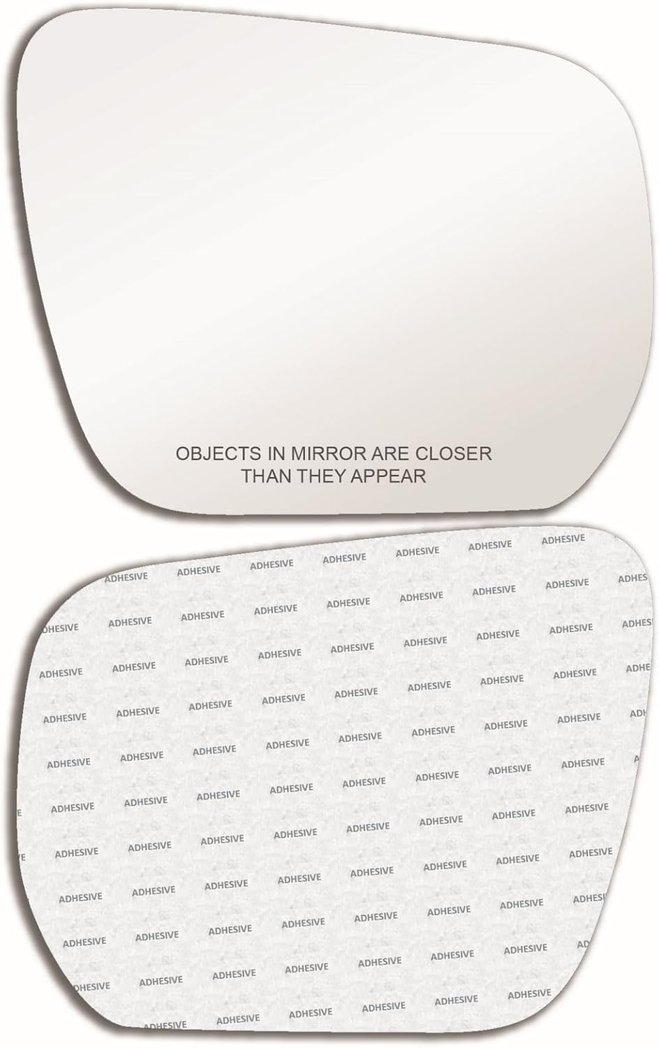 New Replacement Mirror Glass with Full Size Adhesive for 2006-2012 Suzuki Grand Vitara Passenger Side View Right RH