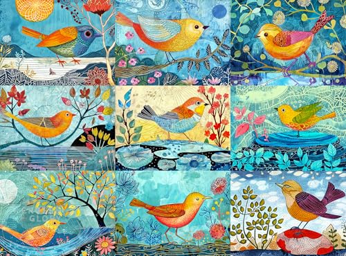 Cross & Glory | 1000 Piece Jigsaw Puzzles for Adults | Birds of a Feather
