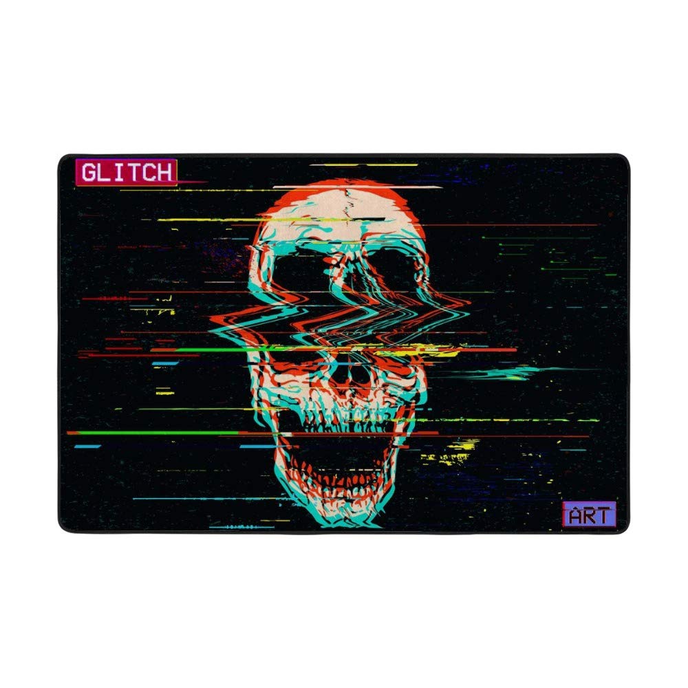 Tapis de sol salon antidérapant Ruchen pour réchauffer les sols froids avec style rétro