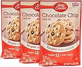 Betty Crocker Snack Size Cookie Mix-Chocolate Chip-7.5 Oz-3 Pack