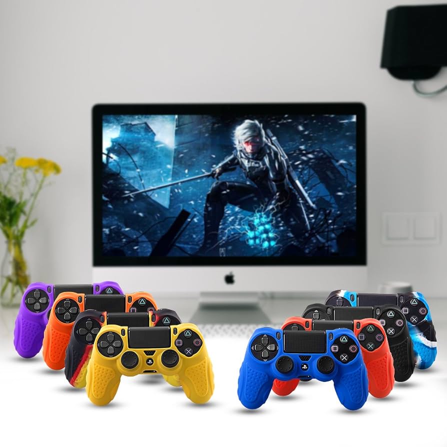 Amazon | ps4 コントローラー カバー シリコン素材 ソフト