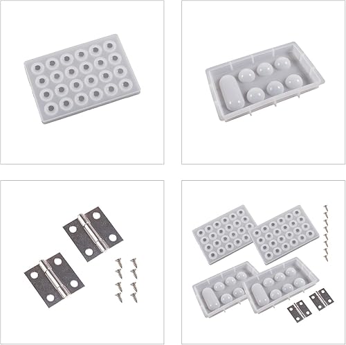 Mancala - Molde de resina de silicona epoxi con kit de tornillos, juego de mesa para fiesta familiar, suministros de fabricación de joyas artísticas