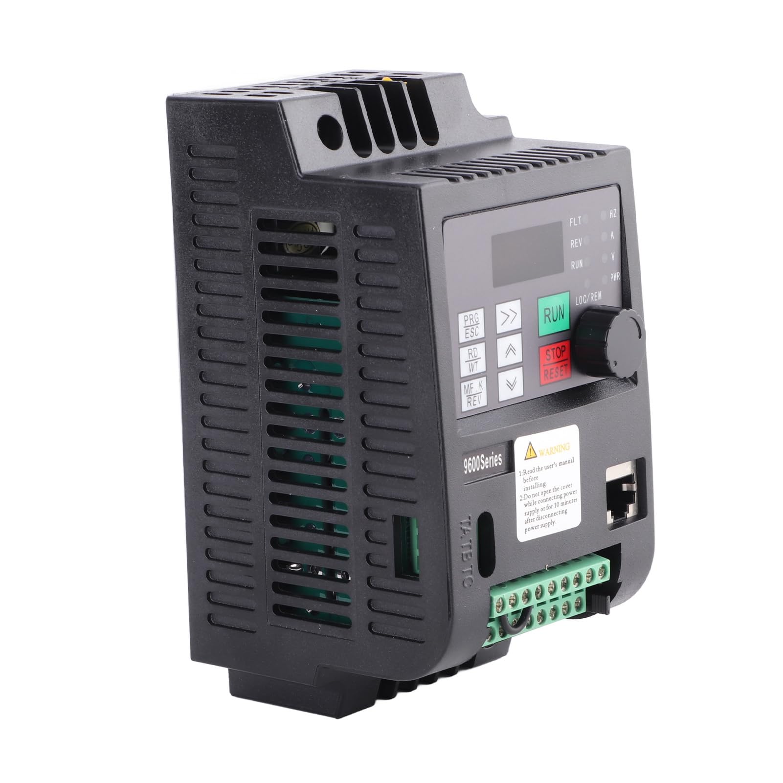 Variador de Frecuencia, NFLIXIN Inversor Solar Fotovoltaico Trifásico 2.2KW 220V 10A Controles Indicadores Convertidor de Bomba Entrada DC200-400V para Control de Velocidad del