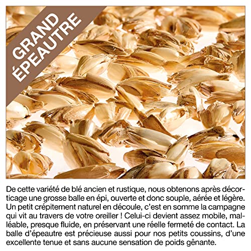 Repose Nuque d'Epeautre Bio MILLE OREILLERS en coton noble - 4