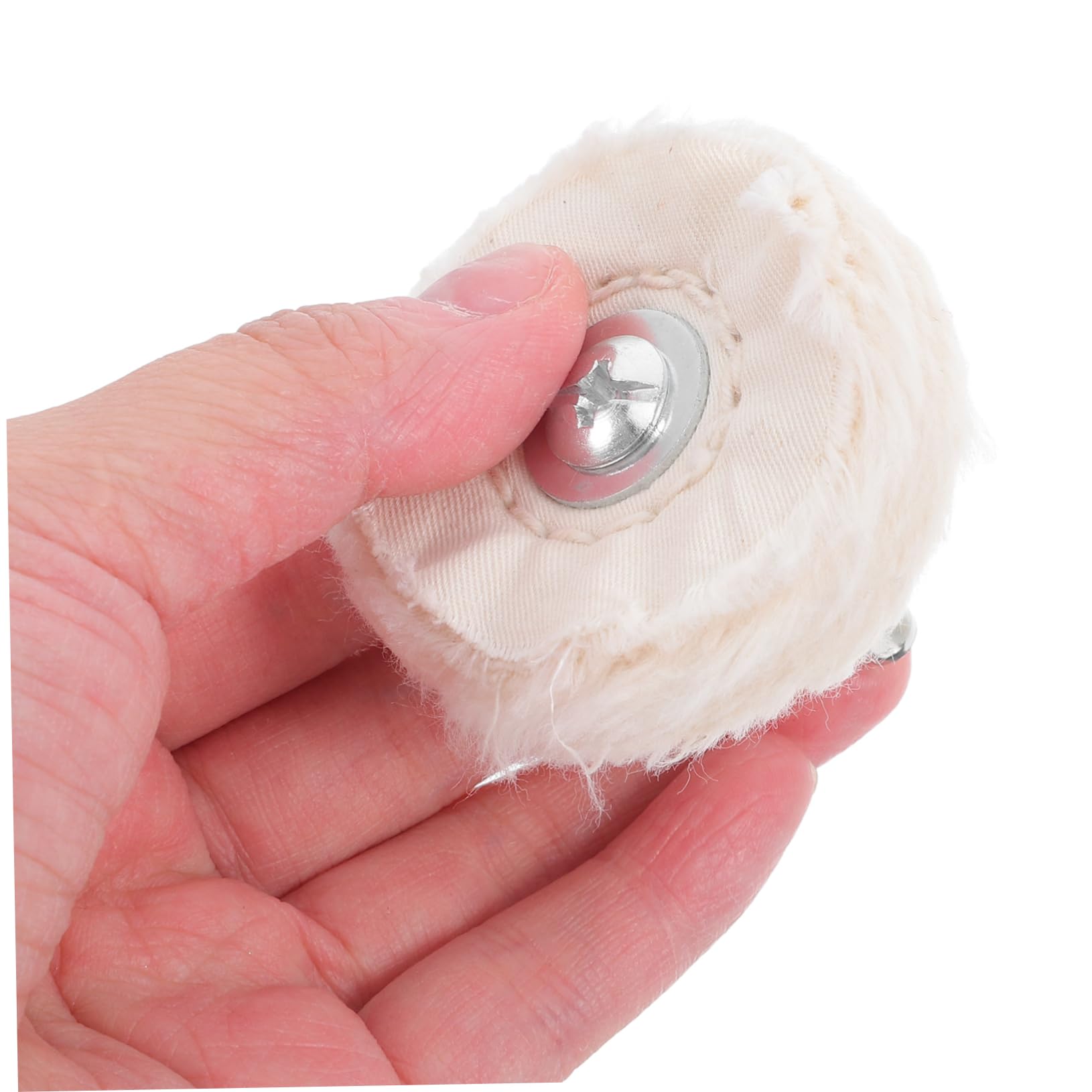 Kit de Polissage 8 Pièces, Meule à Coton Hexagonale pour Métal et Voiture