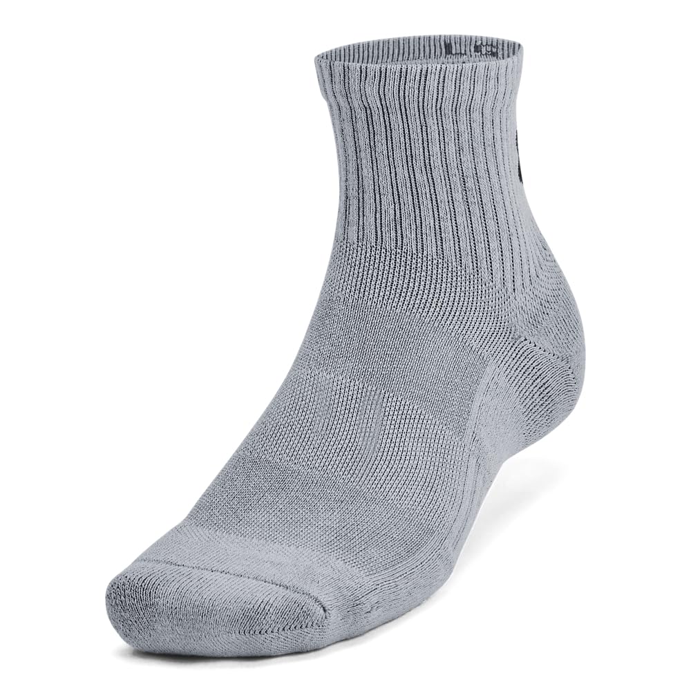 Under Armour Training Cotton Quarter Socks 3 Pack Calcetín Unisex adulto (Pack de 6)