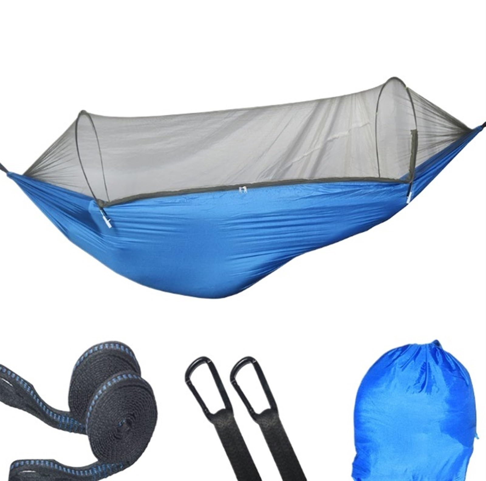 Hammock Swing Outdoor Bed 290x140 Cm Double Hammock With Mosquito Net Bed For Outdoor 2 Person Lightweight Hanging Hammocks Easy Setup(H)