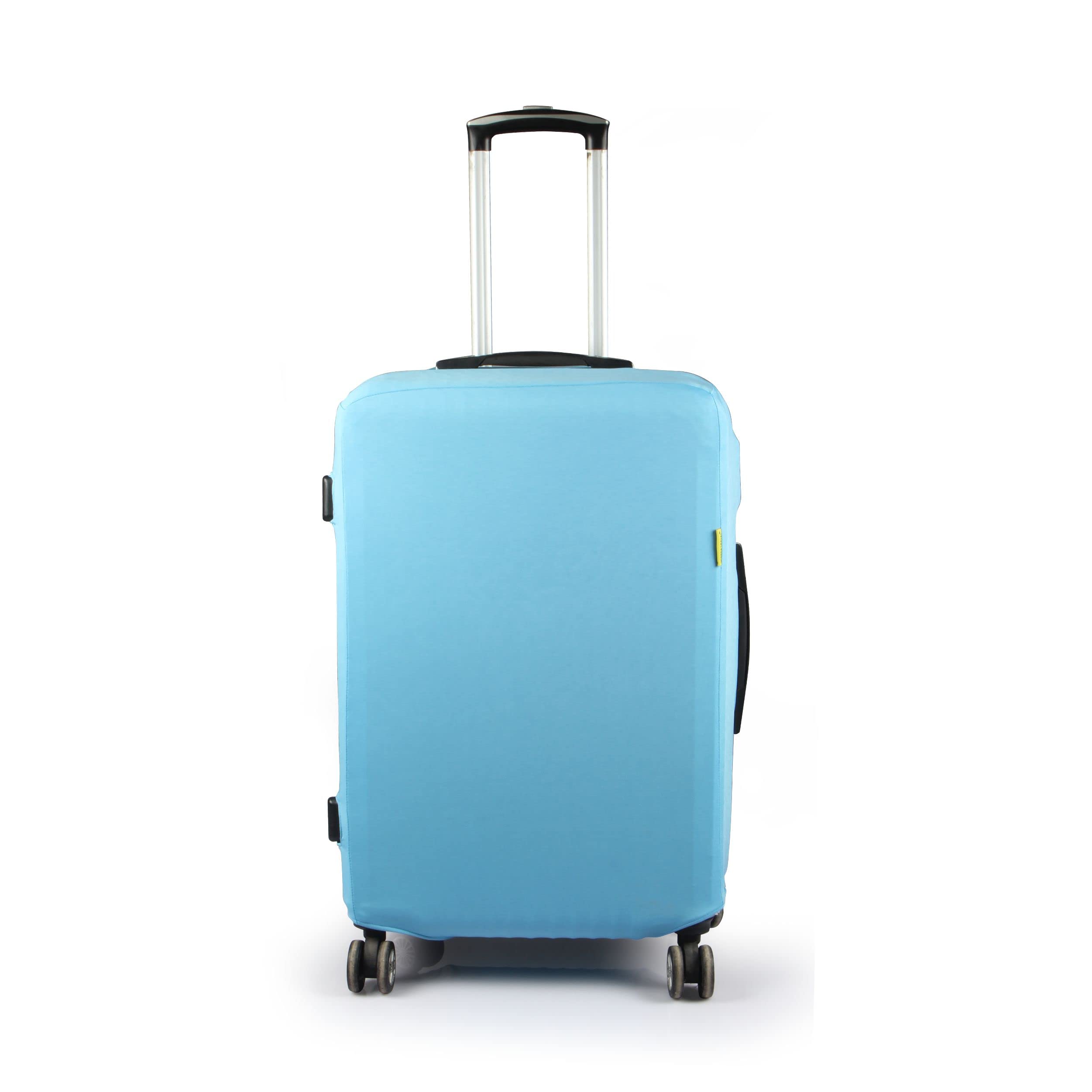 ORKA TRAVEL Premium Spandex Stretchable Fabric Luggage Protector Cover Only (Large 28-30 inch - Teal) (Suitcase Bag Not Included in This Product)-picture-50