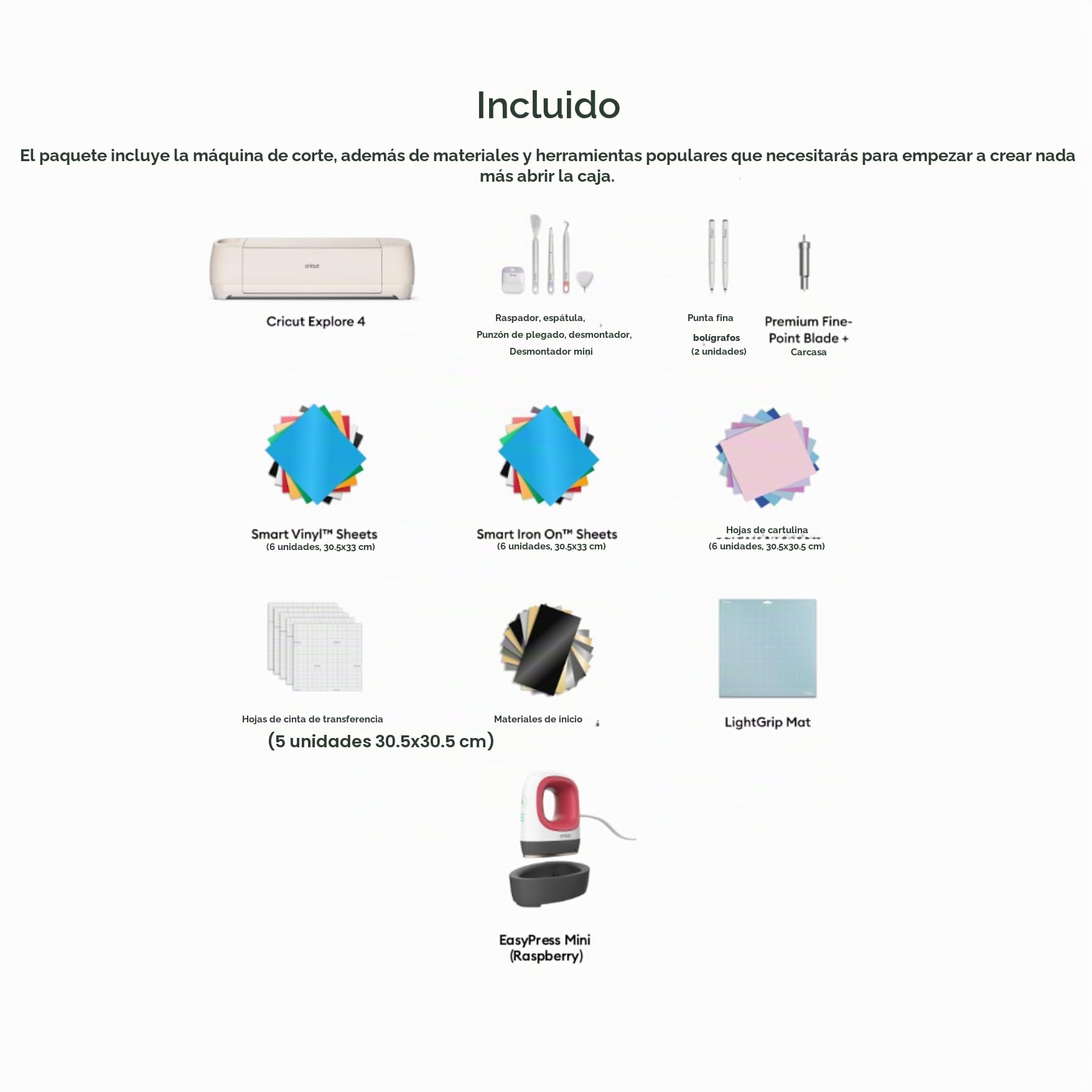 Cricut Explora el paquete 4 Essentials Plus (edición exclusiva de Amazon 2025)