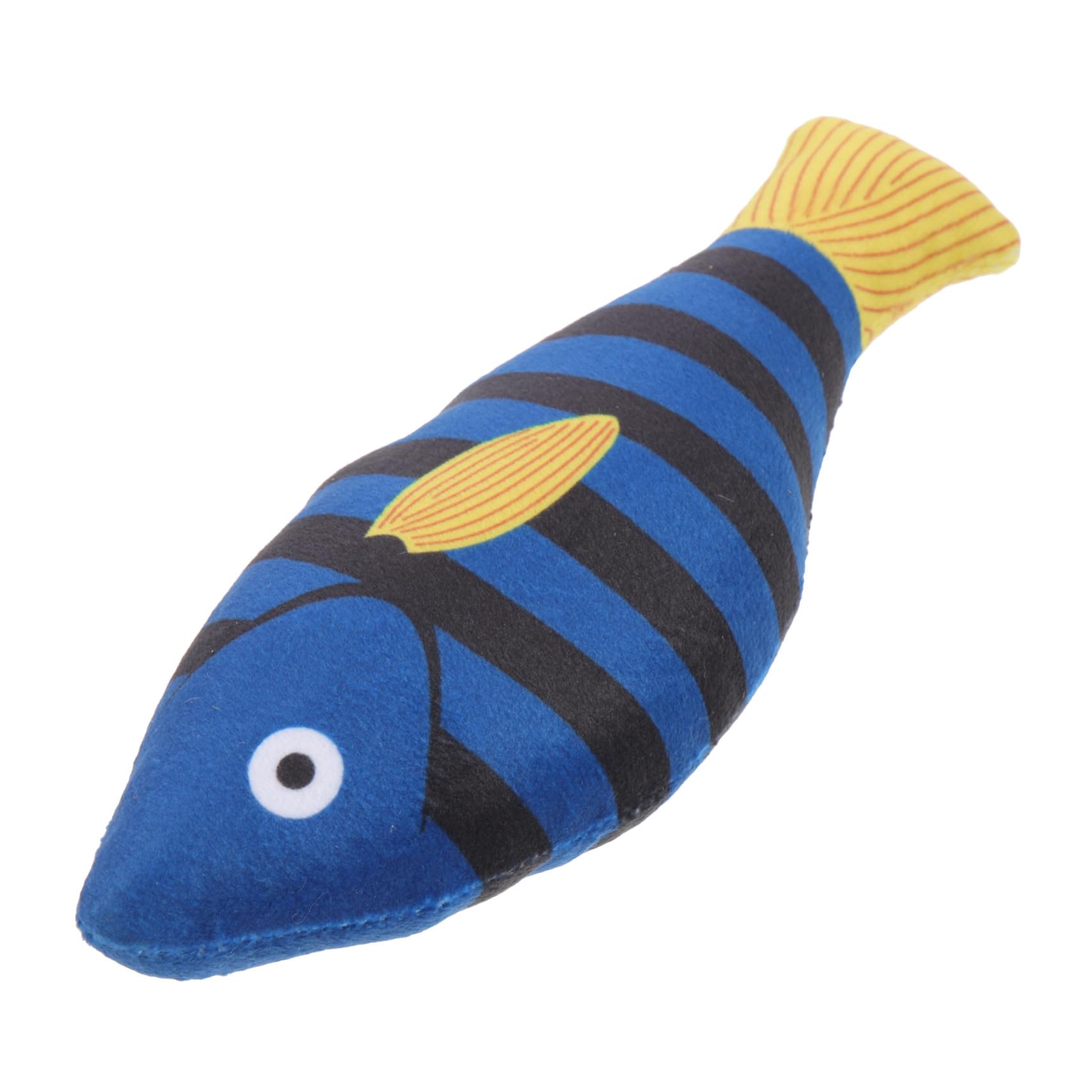 Abaodam Jouet pour Chat Poisson en Peluche Léger Cataire Naturel, Jouet à Mâcher Interactif pour Chatons, pour Stimuler et Divertir à L'intérieur