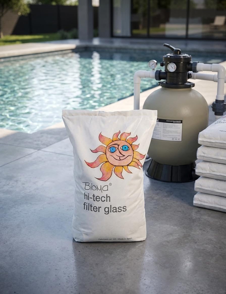 Suinga - Verre technique recyclé, spécialement conçu pour les systèmes de filtration dans les piscines