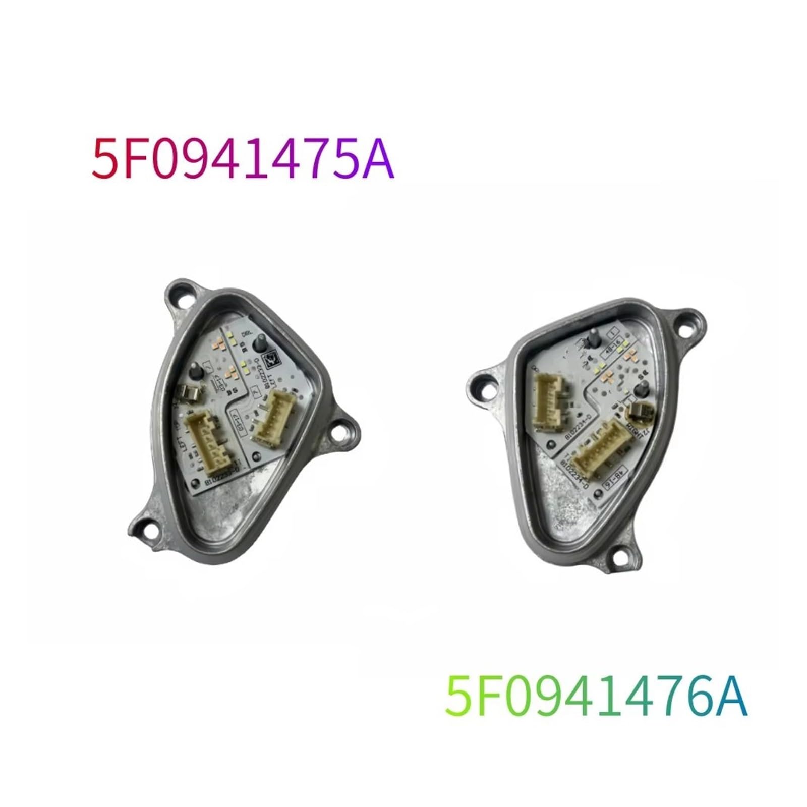 Centralina Faro Xenon Per Seat Per Leon MK3 2017-2020 Faro Dell'auto Luce Marcia Diurna Modulo LED Modulo DRL Modulo 5F0941475A 5F0941476A Ballast Fari Xeno(Left)