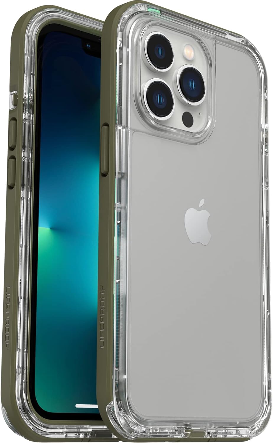 LifeProof 77-65476 for Apple iPhone 12 Pro Max, Slim DropProof, DustProof and Snowproof Case, Next Series, Clear/Purple