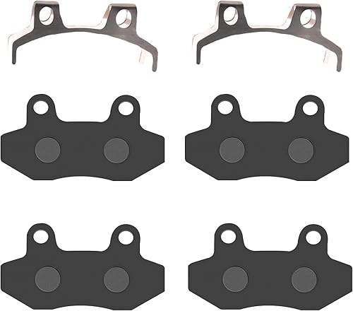 Miniatura 7 de Juego de 2 pastillas de freno para 150cc 200cc 250cc ATV Dirt Bike Pit Bike Go Kart, Yerf-Dog Spiderbox 150cc GX150 go kart Gy6 49cc 50cc 125cc