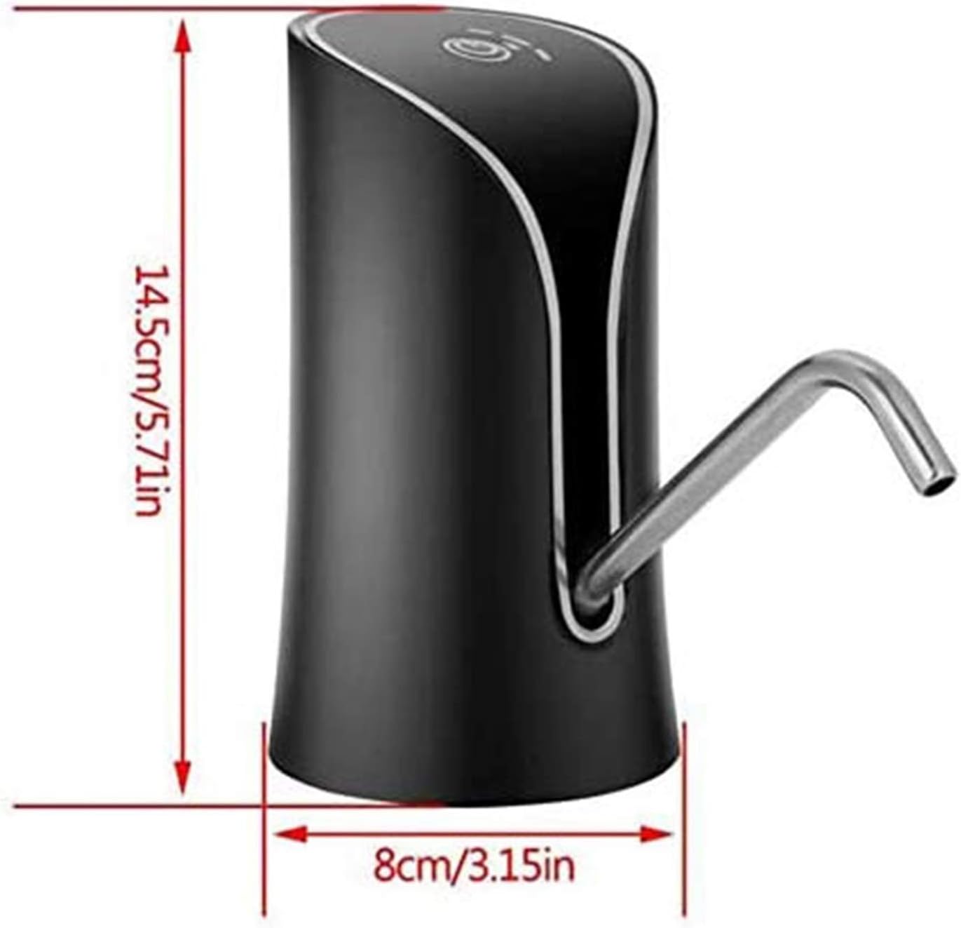 Water Bottle Pump 5 Gallon Water Bottle Dispenser USB Charging Automatic Drinking Water Pump Portable Electric Water Dispenser Water Bottle Switch