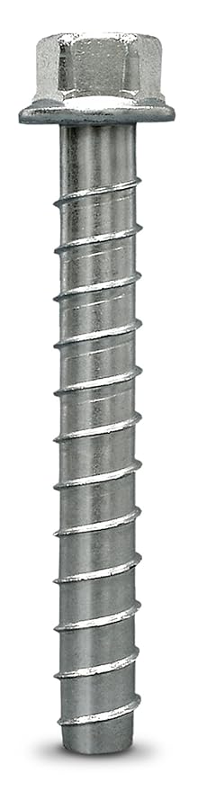 Simpson Strong Tie THD50600H 1/2-Inch by 6-Inch Titen HD Zinc Plated Heavy Duty Screw Anchor for Concrete/Masonry, 20 per Pack