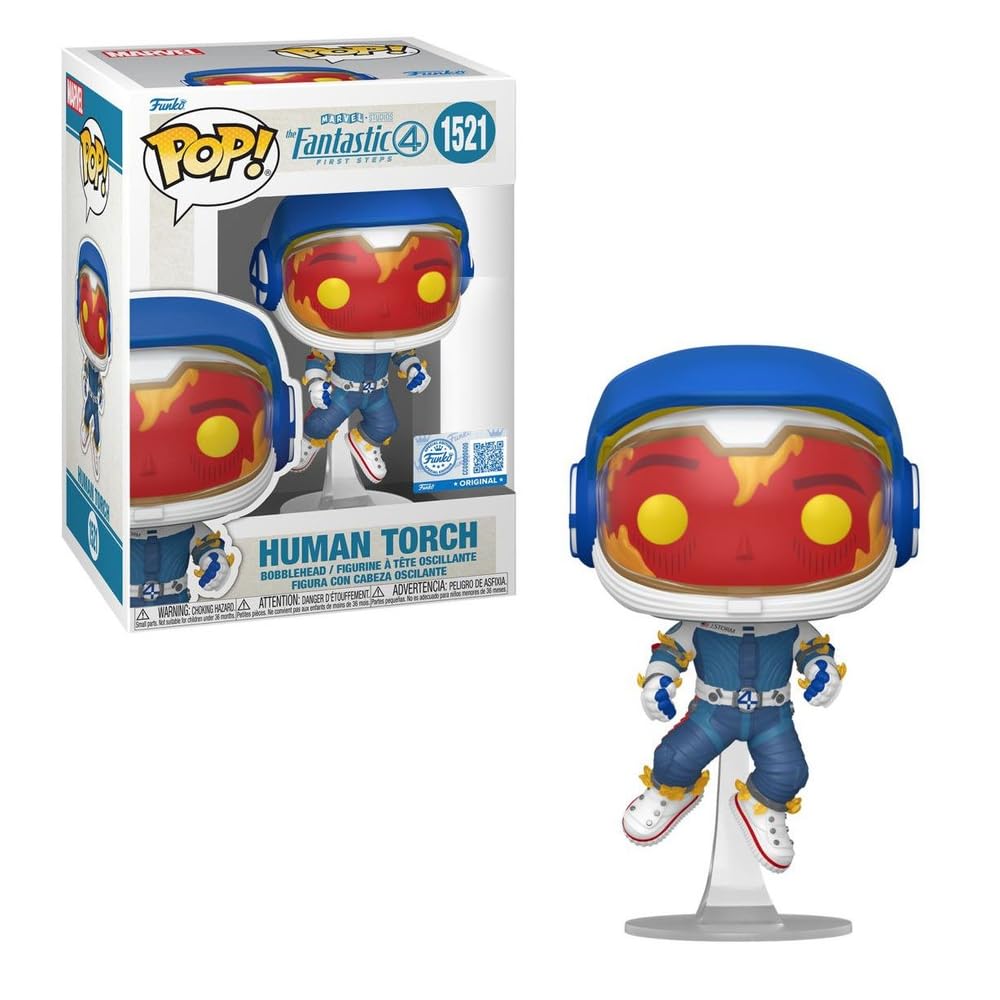 Funko Pop! Human Torch (Space Suit) (Fantastic Four: First Steps)