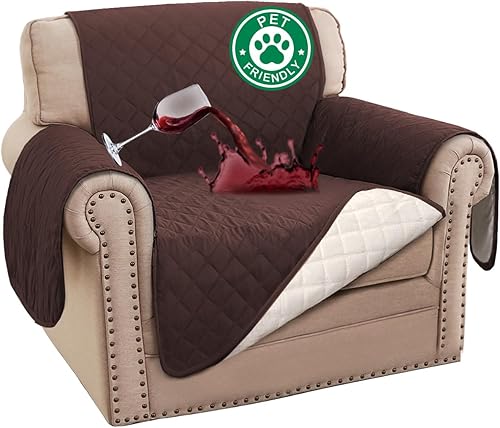 Turquoize Fundas de sofá 100% impermeables, funda para silla, funda deslizante, protector de sofá, triple funda antideslizante para sofá con 1