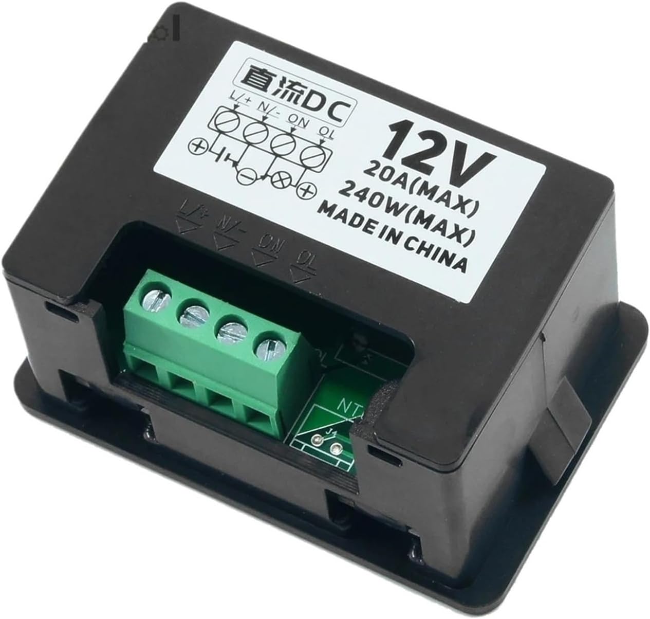 0-999s/min/hour T2310 Digital Time Controller Countdown Timer Switch DC 12V 24V A220VC 110V Delay Timer Relay Power Supply(AC110C-220V)