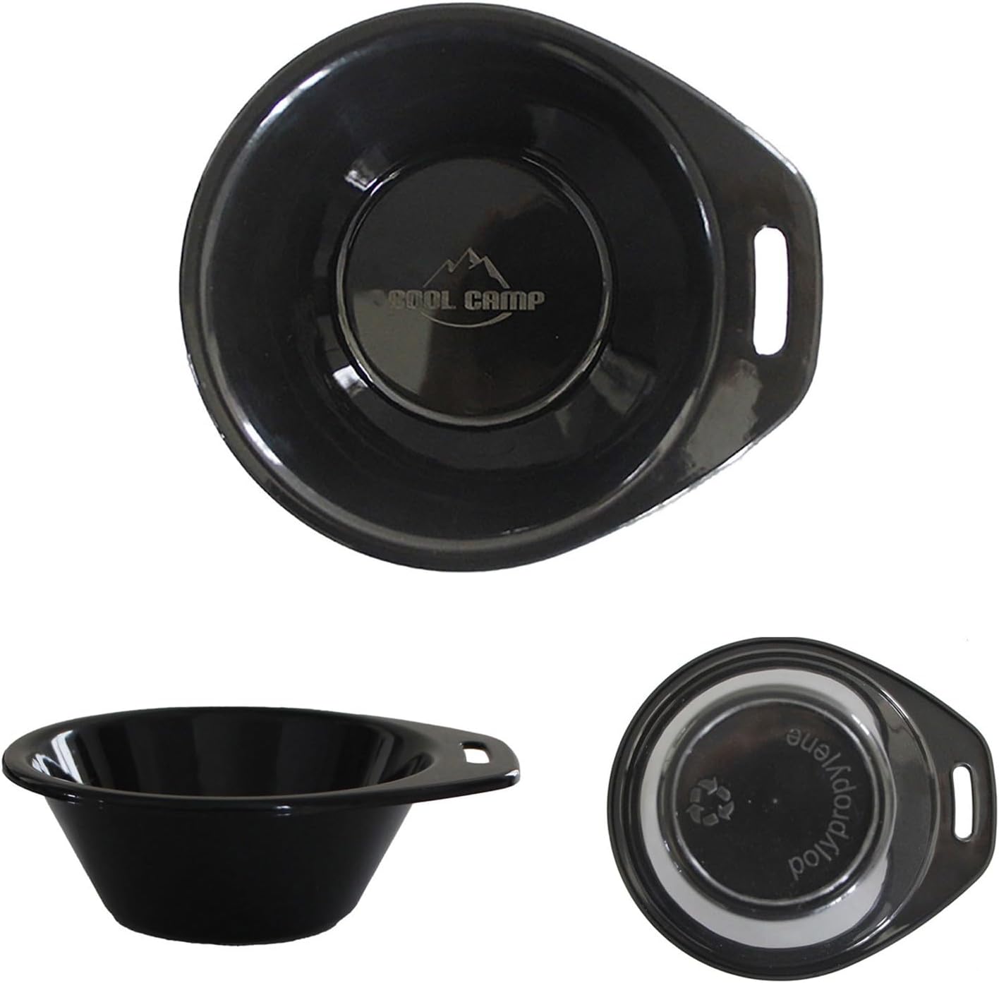 Stackable Soup Bowl Mountaineering Cutlery Water Cup Strong Camping with Handle Picnics Tableware Hiking