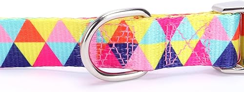 Miniatura 7 de Weimostar Collar suave para perro con bonito patrón floral y hebilla ajustable, collares duraderos para cachorros pequeños y medianos, para mascotas
