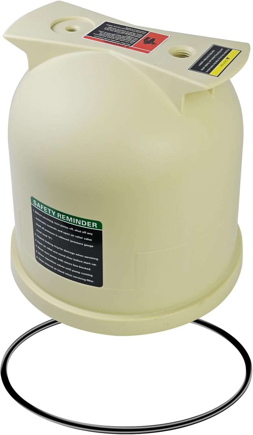 178561 Filters Lid Compatible with Pentair Clean & Clear Predator Pentair and Spa D.E. Cartridge Filters 12 Inch Almond Housing Cover with sealing ring 160317 160318 178555 for CC150 CC75 CCRP150