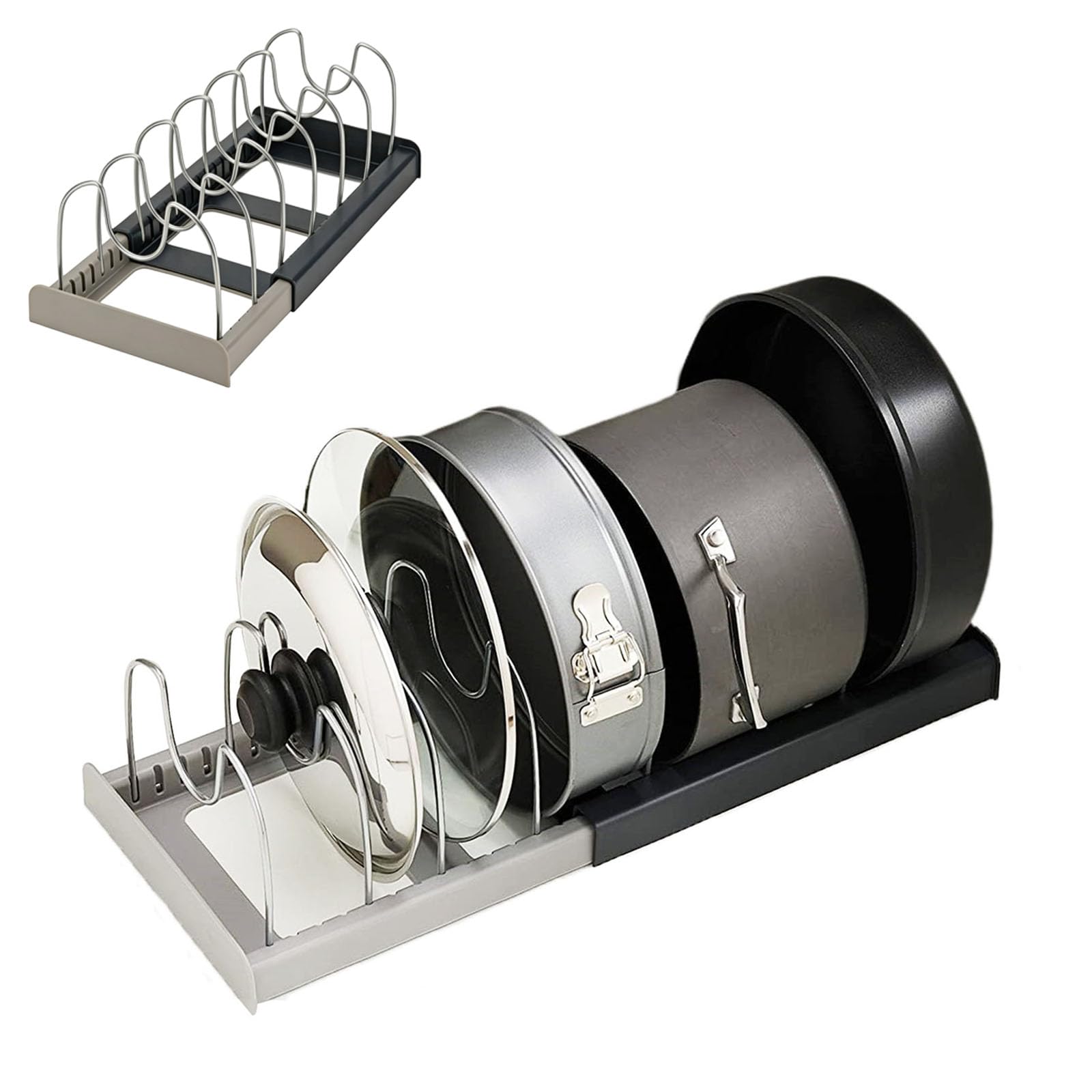 Photo 1 of BOBOAR Pan Pot Lid Organizer - Under Cabinet Storage