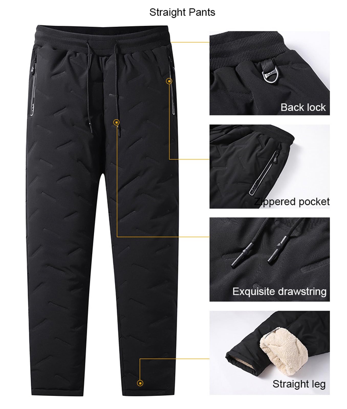 FleeceActive - Unisex fleece gevoerde waterdichte broek