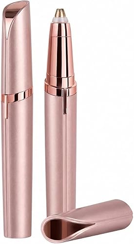 Eyebrow Trimmer for Women, Electric Eyebrow Trimmer & Facial Hair Remover, Rechargeable Eyebrow Trimmer for Women, Painless Precision Shaver for Peach Fuzz, Upper Lip