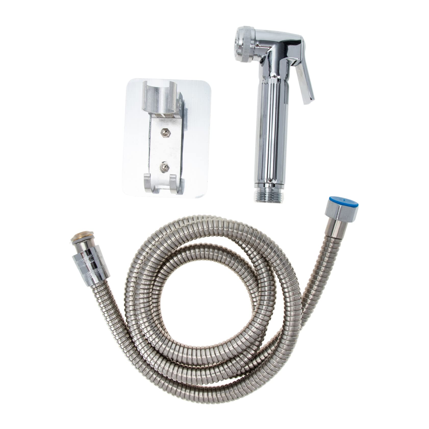 DOITOOL 1 Set Shower Head Hand Held Bidet Hand Shower Bidet Handheld Electric Nail Drill Lurui Spray Buttock Washer Toilet Bidet Sprayer Toilet Sprayer Toilet Spray Head Clean Silver Bidet