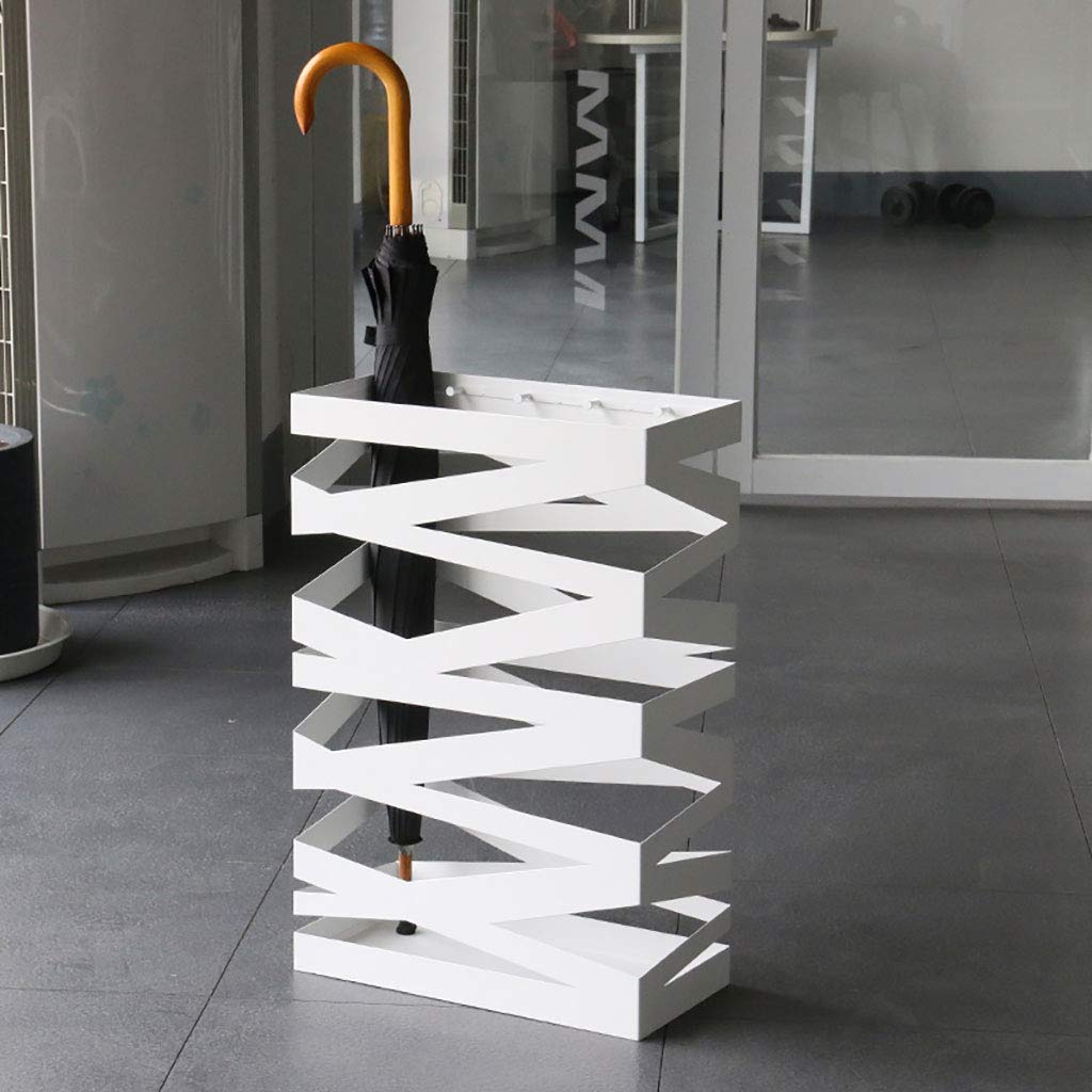 Porte-Parapluie Antirouille en Métal pour Finir avec les Sols Mouillés