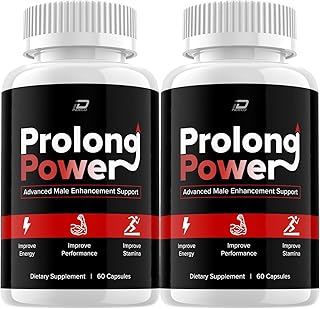 Prolong Power Pills Supplement, Prolong Power Capsules, Prolong Power Advanced Tablets, Prolong Power Pills Reviews, Prolong Power All-Natural Support Formula (2 Pack - 120 Capsules)