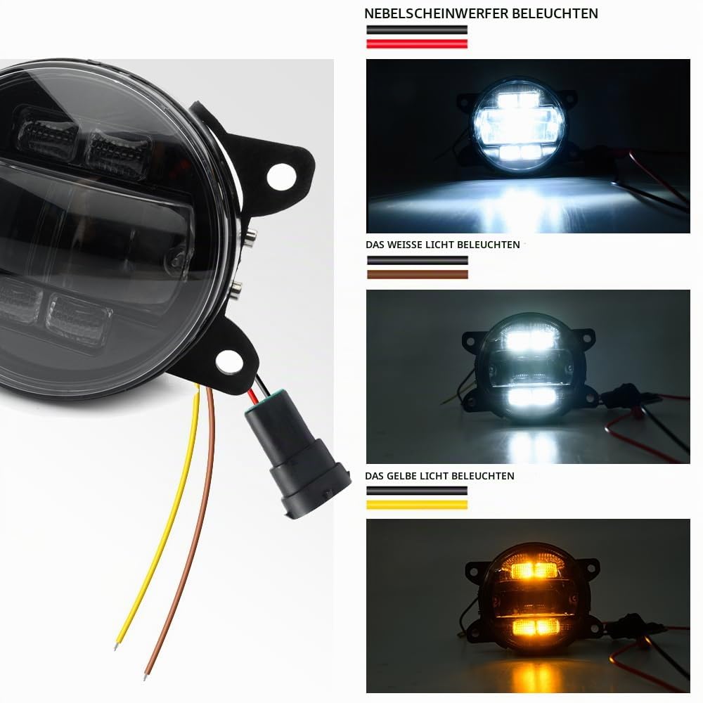 LED-Nebel-/Tagfahrlicht für Smart Fortwo/Forfour W453 und