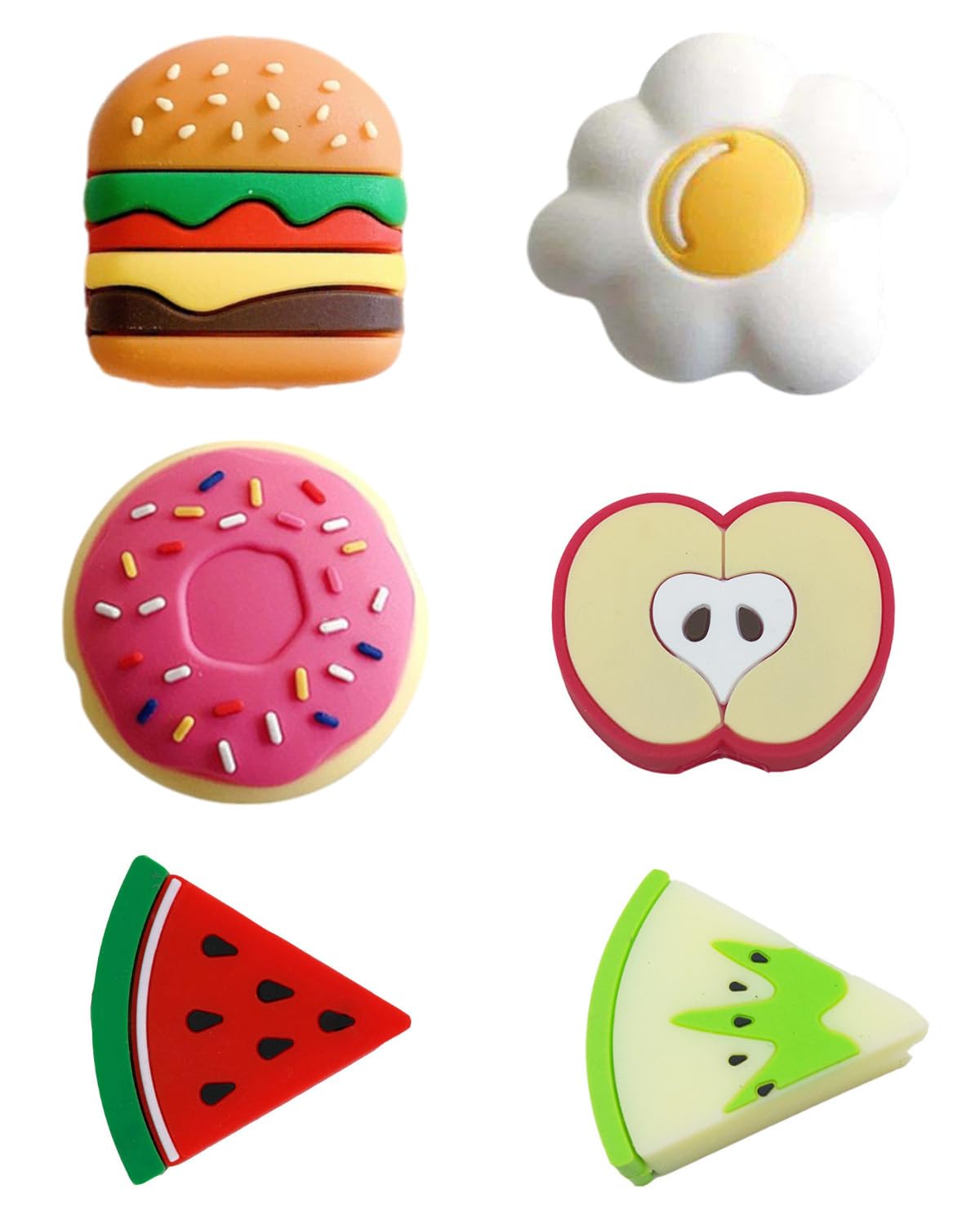 TUPARKA 18 Pcs Protege Cable Pour IPhone/iPad USB Foudre, Câble En Plastique Animaux Morsures De Dinosaure Mignon De Poisson De Charge Saver Câble, Accessoire Pour Téléphone Chargeur USB Protect