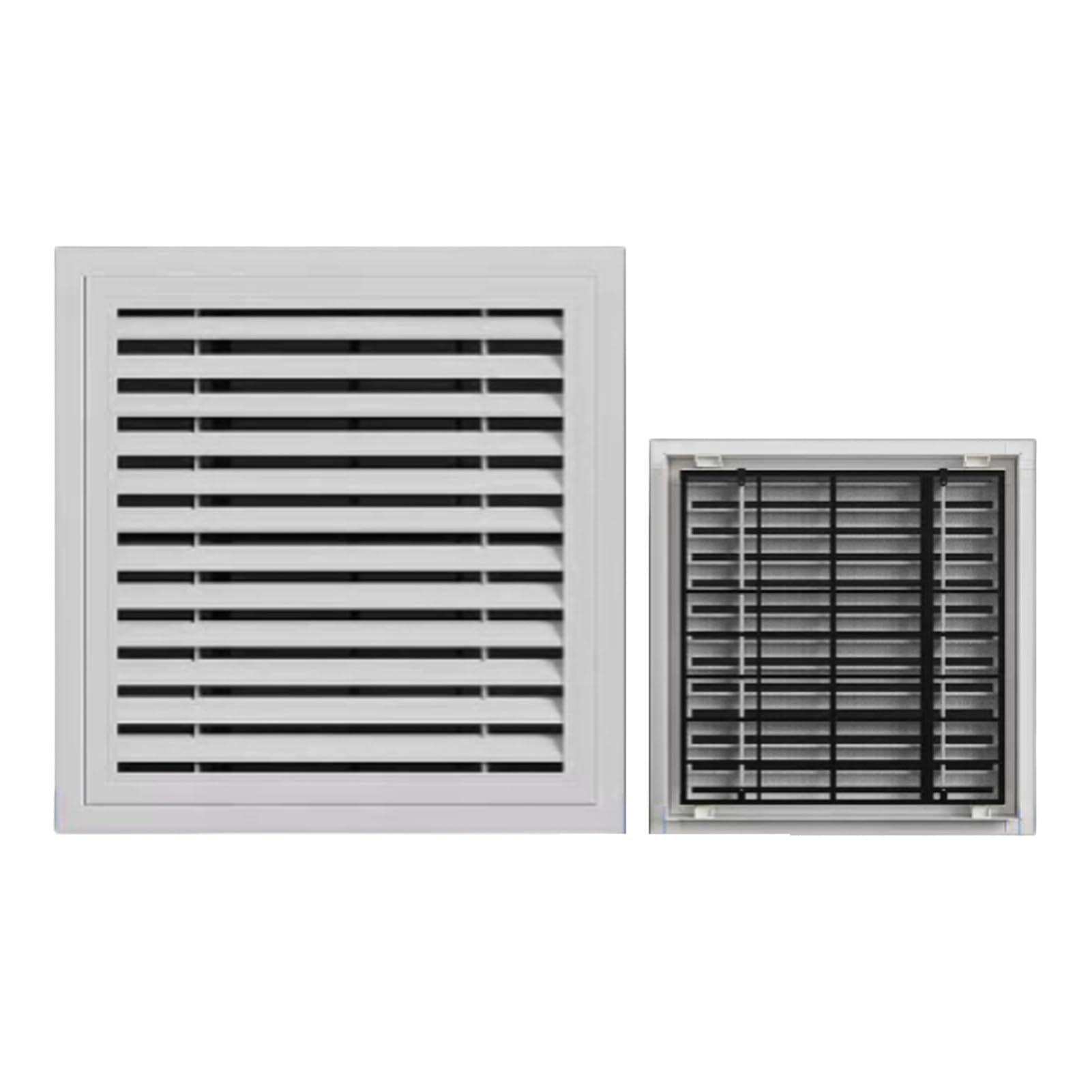 Copertura Di Sfiato Rimovibile For Design A Feritoia | Griglia del filtro aria di ritorno, griglia di copertura dello sfiato HVAC for soffitto o parete domestica(350x350mm)