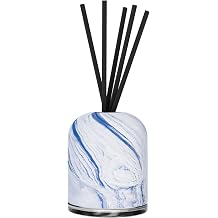 Hidden Label Lava Fragrances Reed Diffuser,5 fl oz/150ml Sea Salt Rose Scent Set,Home Fragrance Essential Oil Reed Diffuser for Bathroom Shelf Decor, Large Room